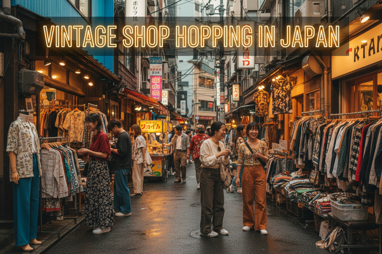 Image of TOKYO WEATHER 9th Jan and the best secondhand clothing store