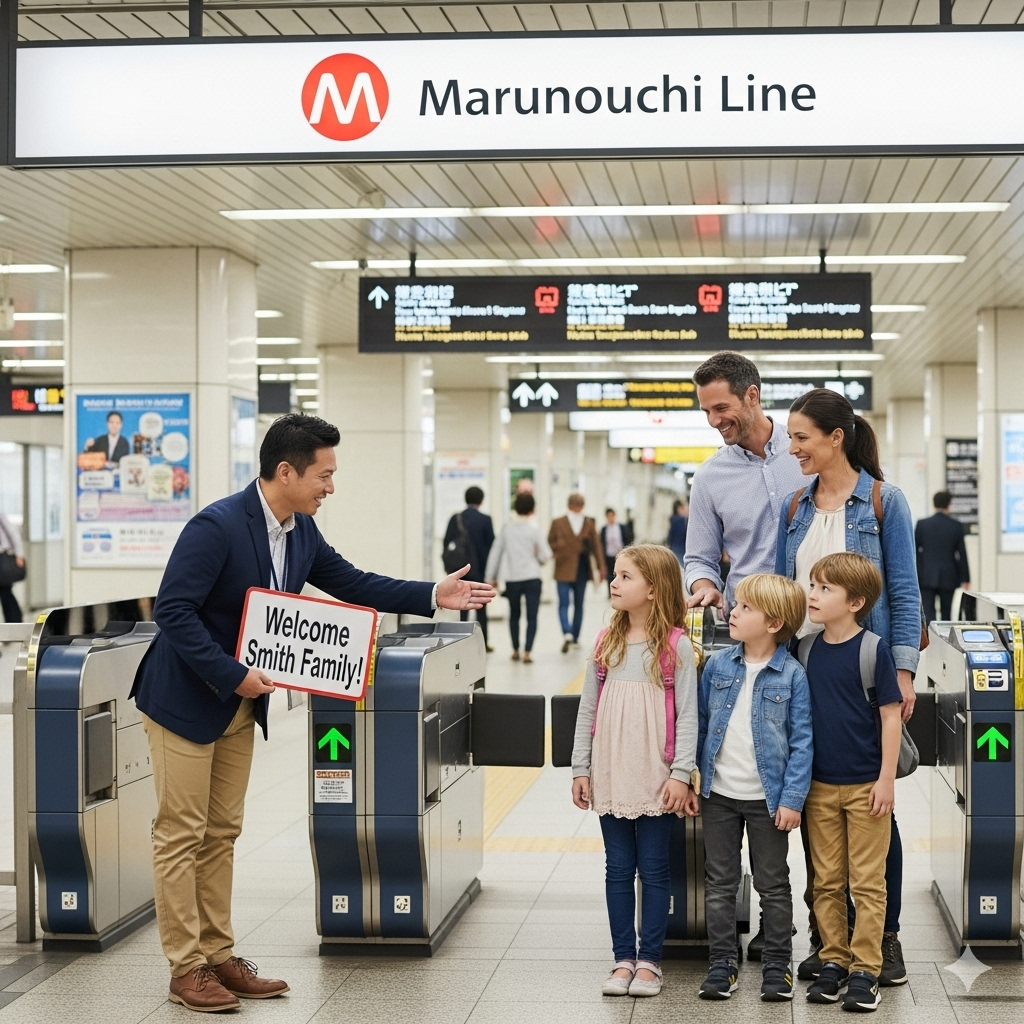 Guide Meeting Service – Stress-Free Start to Your Tokyo Tour