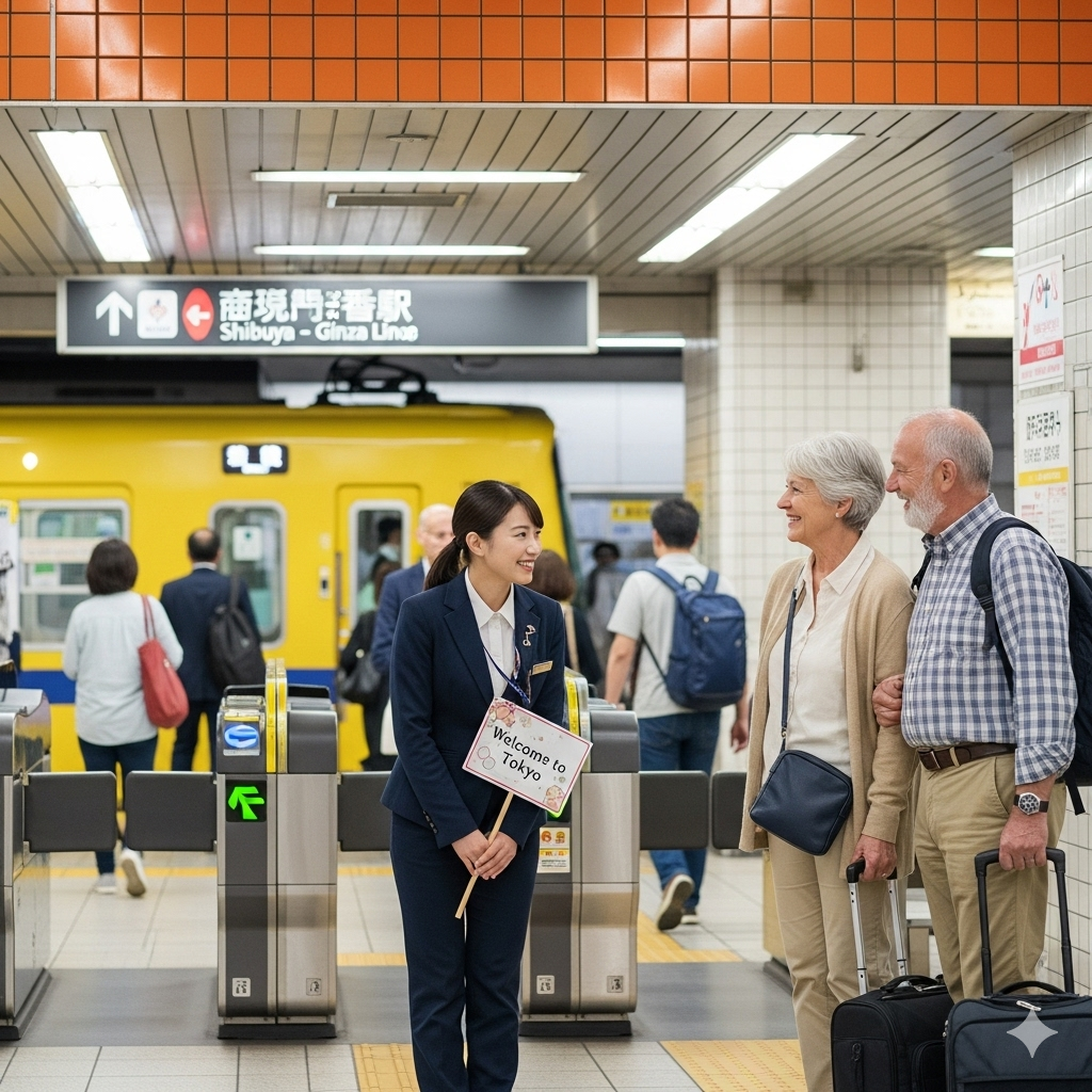 Image of Guide Meeting Service – Stress-Free Start to Your Tokyo Tour