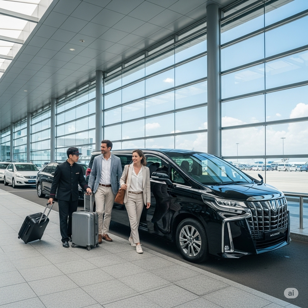 Tokyo City  Hotel→ Narita Airport Private Transfer